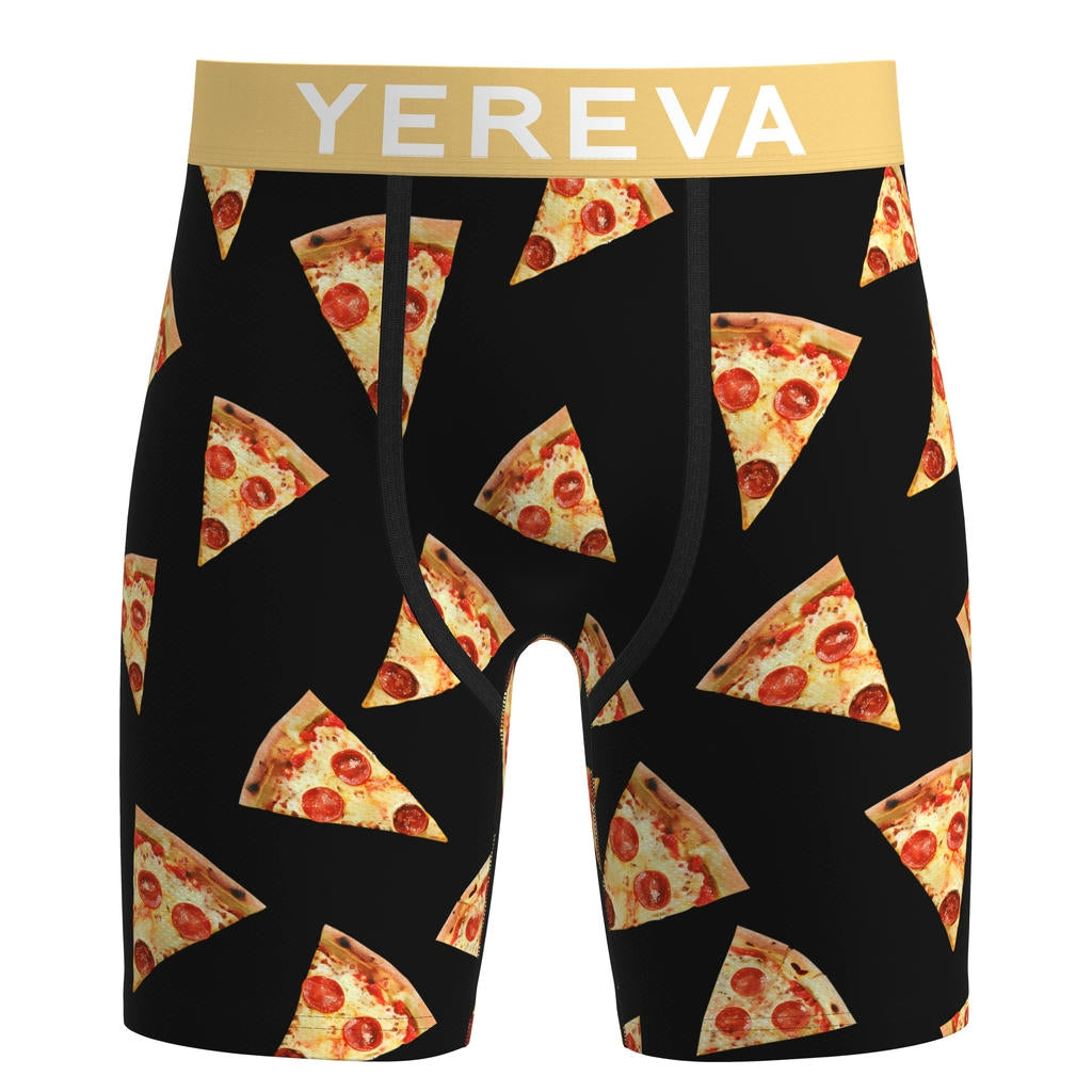 Pizza - Breathable Mesh Boxer Brief 7"