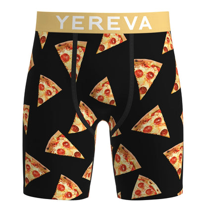 Pizza - Breathable Mesh Boxer Brief 7"