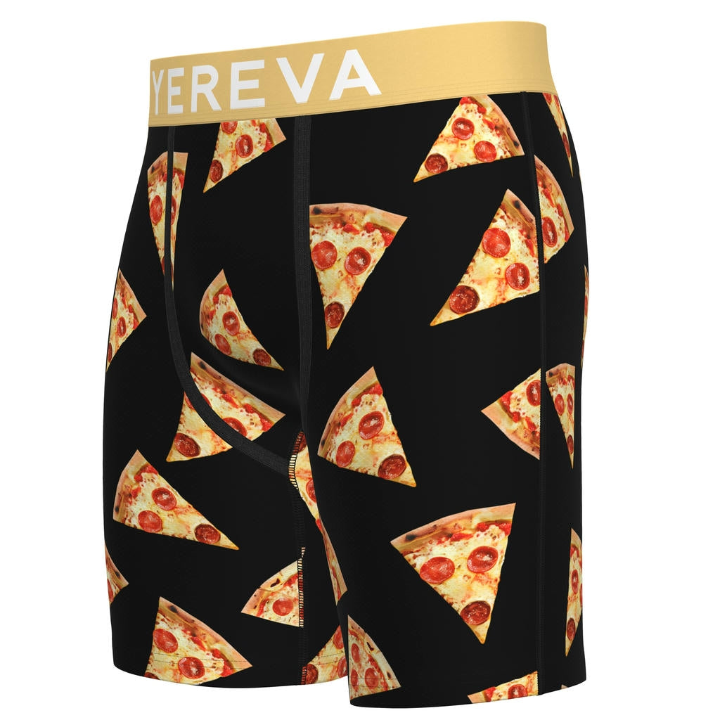 Pizza - Breathable Mesh Boxer Brief 7"